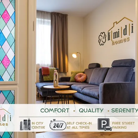 Limidi Homes - Spacious 2-bedroom Centre *