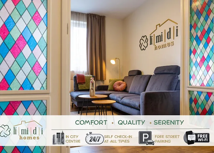 Limidi Homes - Spacious 2-bedroom Centre *
